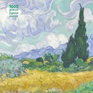 Adult Jigsaw Puzzle Vincent van Gogh: Wheatfield with Cypress : 1000-piece Jigsaw Puzzles